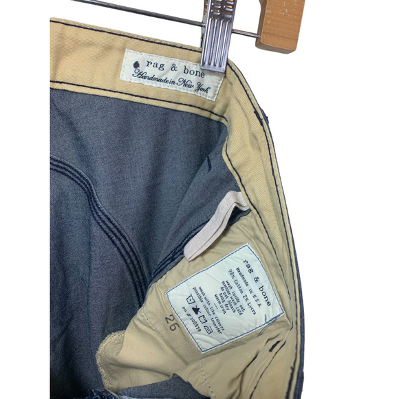 Rag and Bone Jeans Womens Medium Blue Wash Low Rise Size 26 Classic Staple - Picture 9 of 11